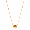 Heart Necklace "Amore" - 18K Gold Plated 316L Stainless Steel