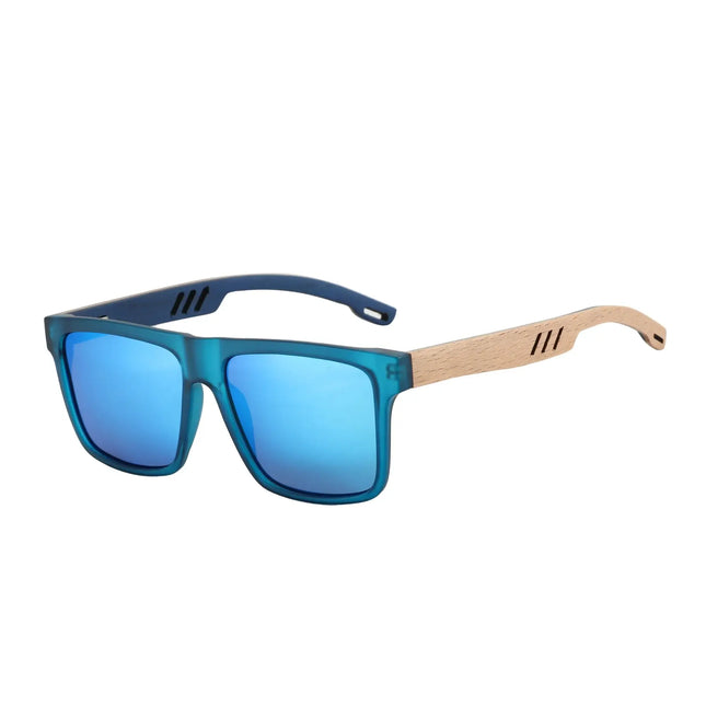 Wooden Frame Polarized Sunglasses UV400