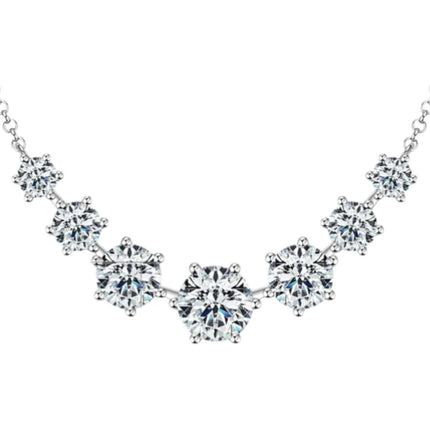 Moissanite Necklace - Certified