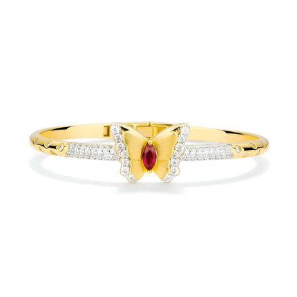 Butterfly Bracelet 925 Sterling Silver Gold-Plated - Marùe