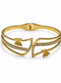 Bracciale Rigido Farfalla con Cristalli