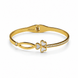 Lucky Clover Bracelet – 18K Gold Plated Stainless Steel