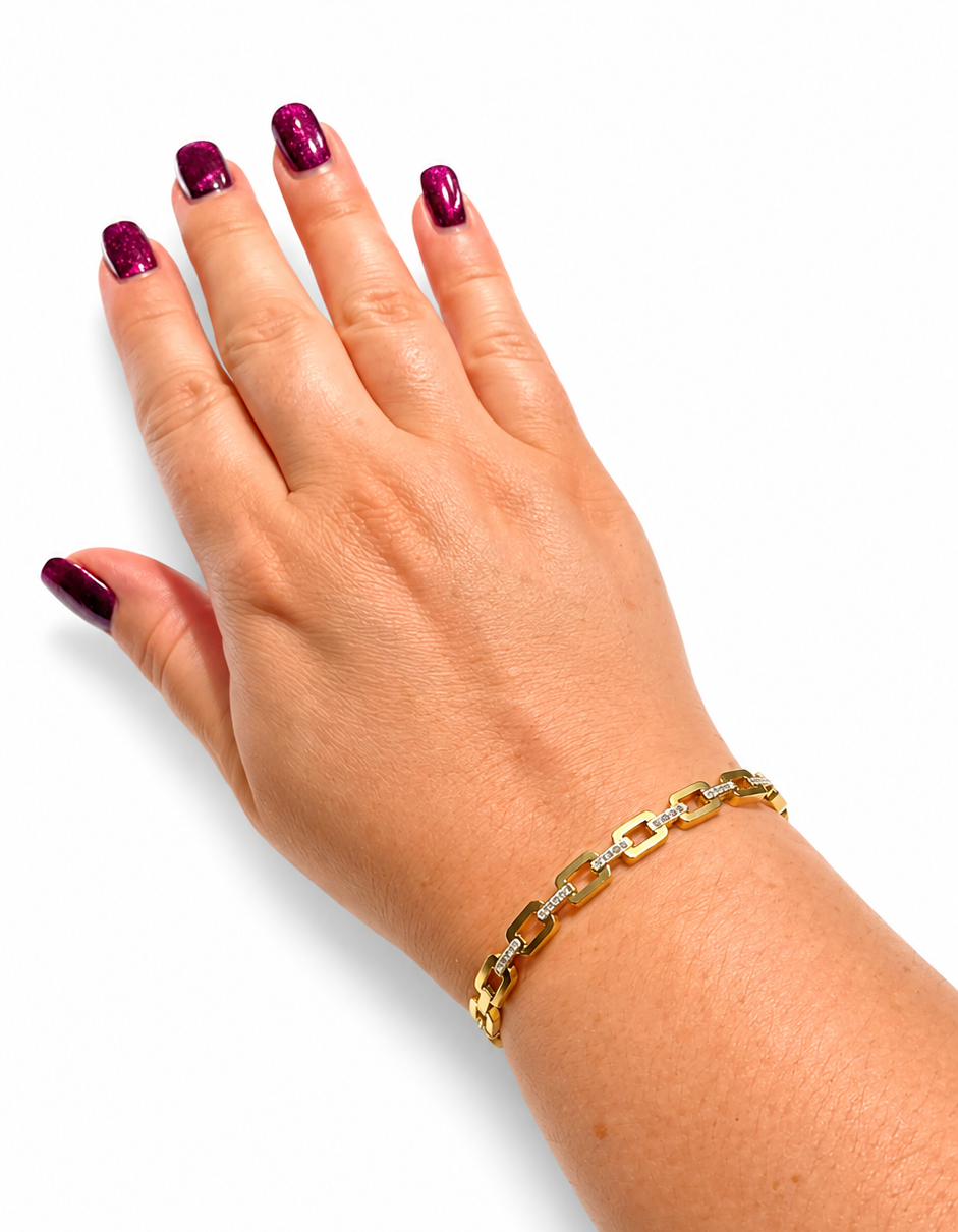 Bracciale Rigido in Acciaio Inox