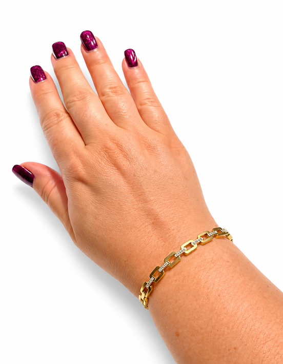 Bracciale Rigido in Acciaio Inox
