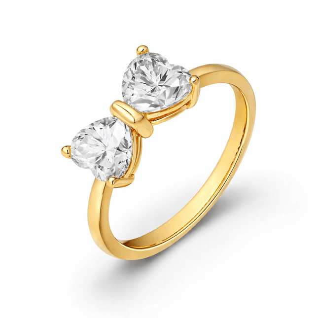 Women's Bow Ring - 18K Gold