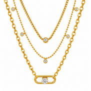 Set Collane con Zirconia