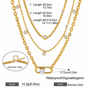 Set Collane con Zirconia