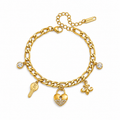 Bracelet Gold Hypoallergenic Stainless Steel