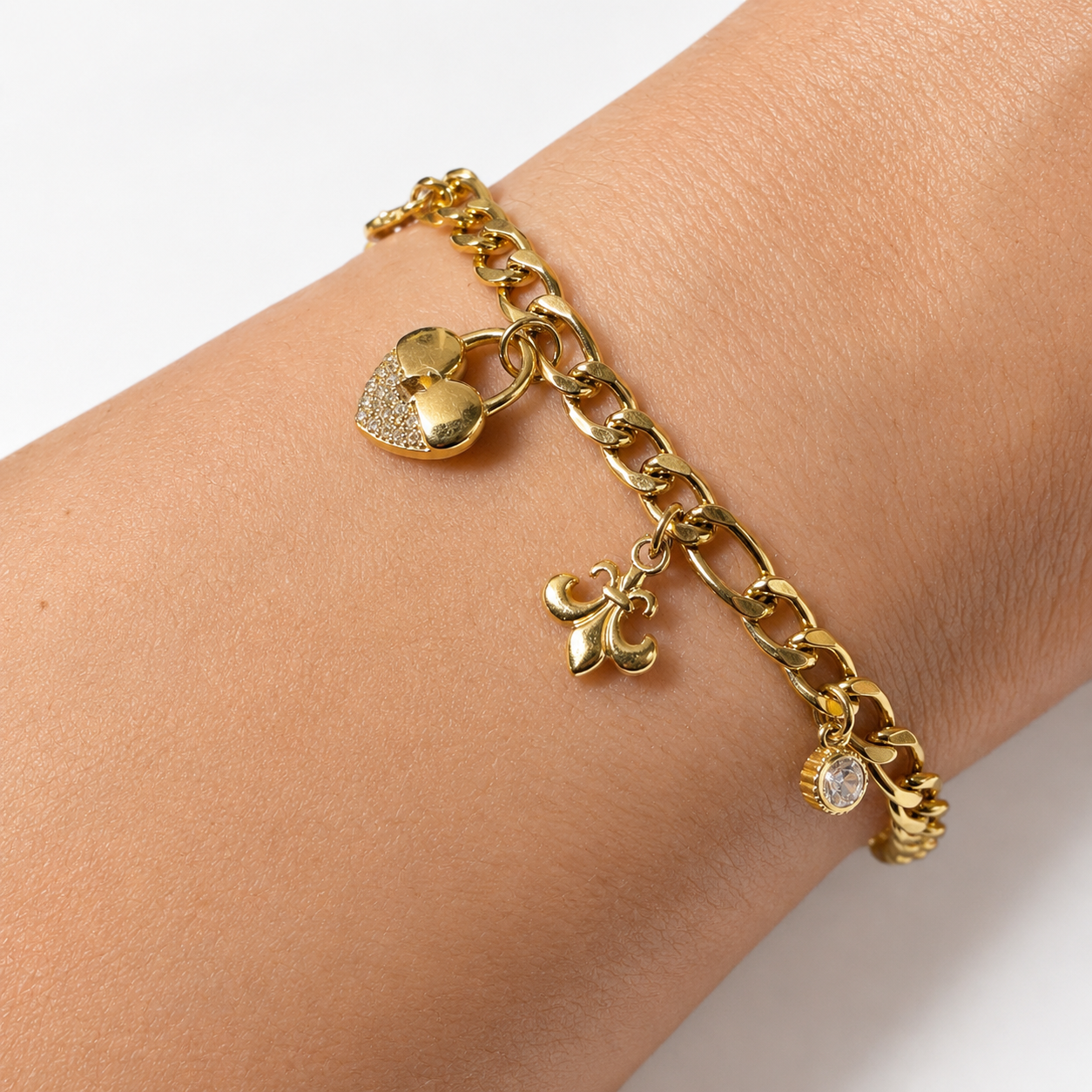 Bracelet Gold Hypoallergenic Stainless Steel