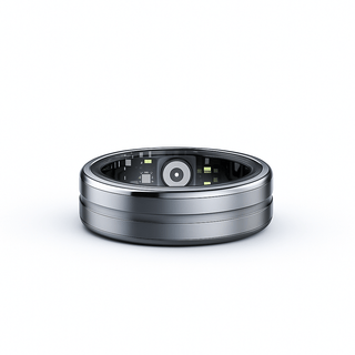 Premium Smart Ring – Health, Sleep & Sport showcasing sleek and durable design from a top view.