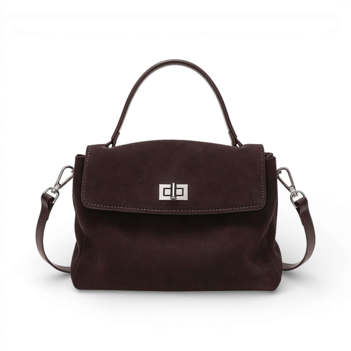 Suede Crossbody Bag