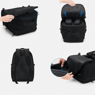Travel Bag - Business Backpack features multiple compartments and versatile carrying options for convenience.