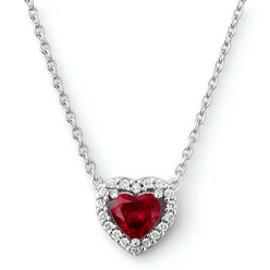 Heart Necklace in 925 Sterling Silver