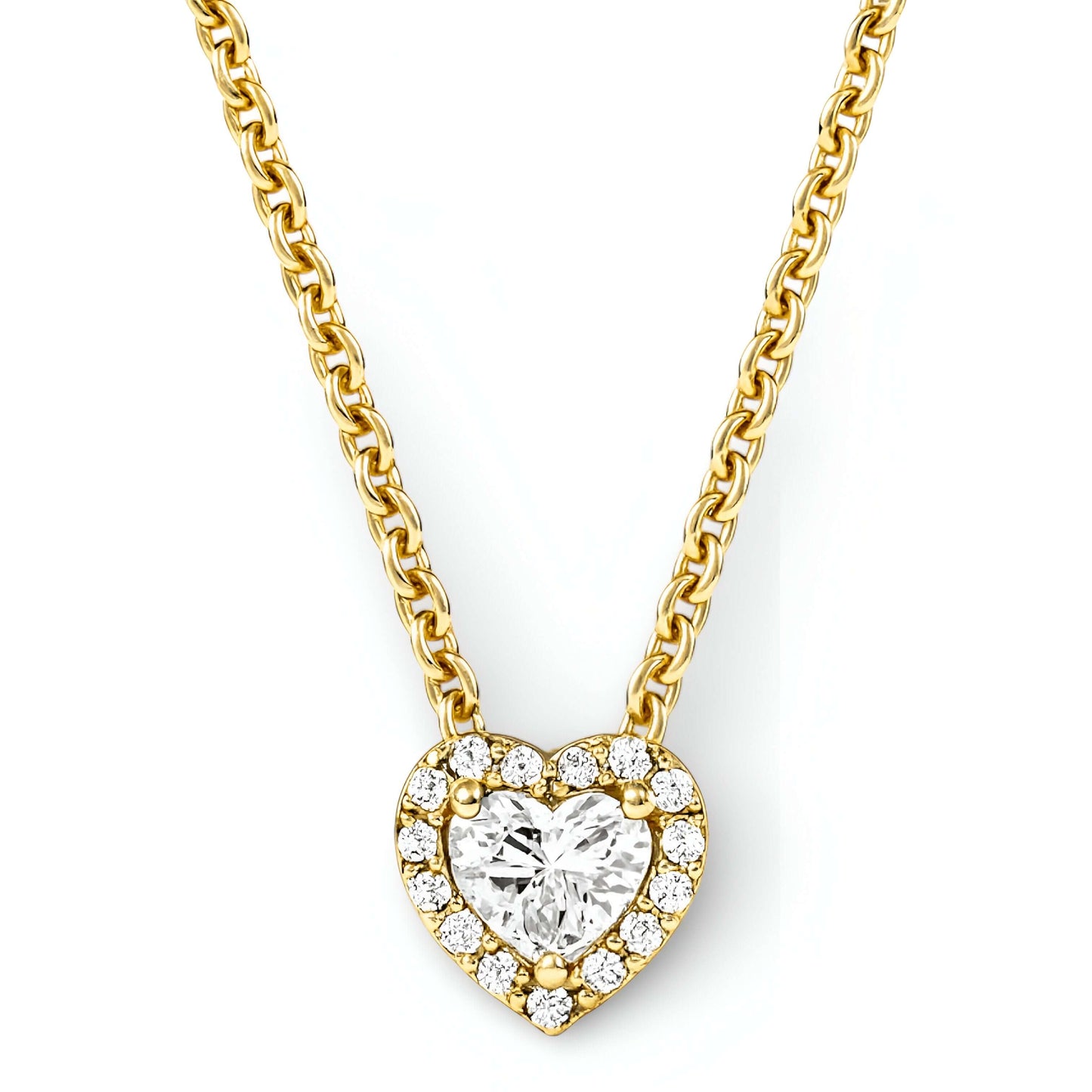 Heart Necklace in 925 Sterling Silver