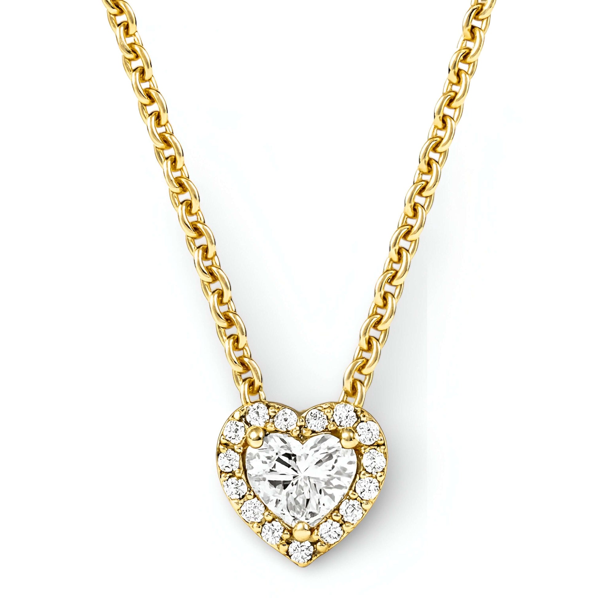 Heart Necklace in 925 Sterling Silver