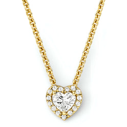 Heart Necklace in 925 Sterling Silver