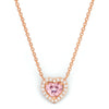 Heart Necklace in 925 Sterling Silver