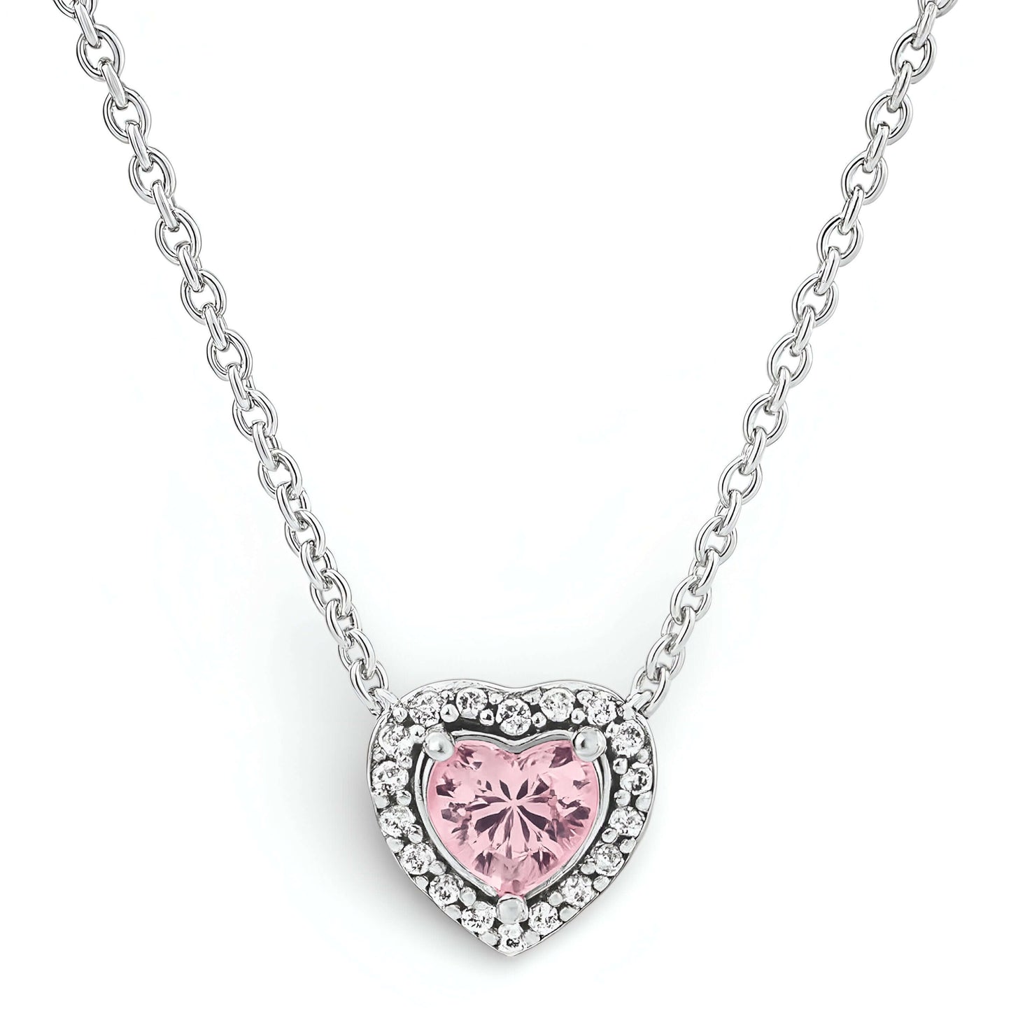 Heart Necklace in 925 Sterling Silver
