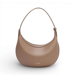 Leather Half Moon Bag
