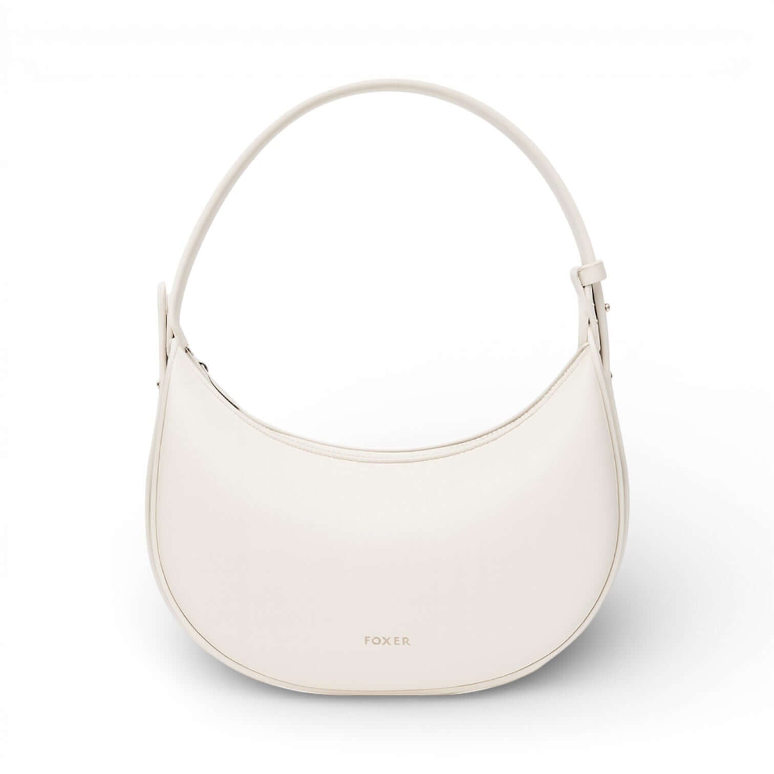 Leather Half Moon Bag