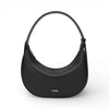 Leather Half Moon Bag