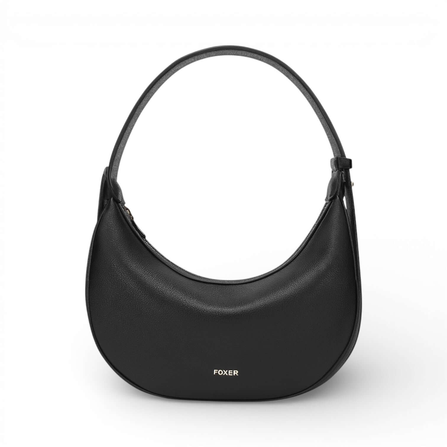 Leather Half Moon Bag