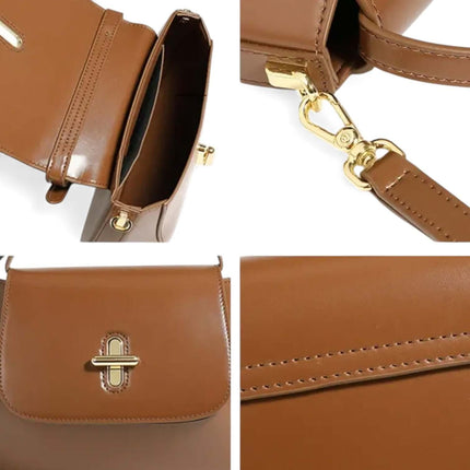 Classic Leather Shoulder Bag