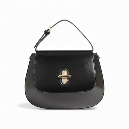 Classic Leather Shoulder Bag