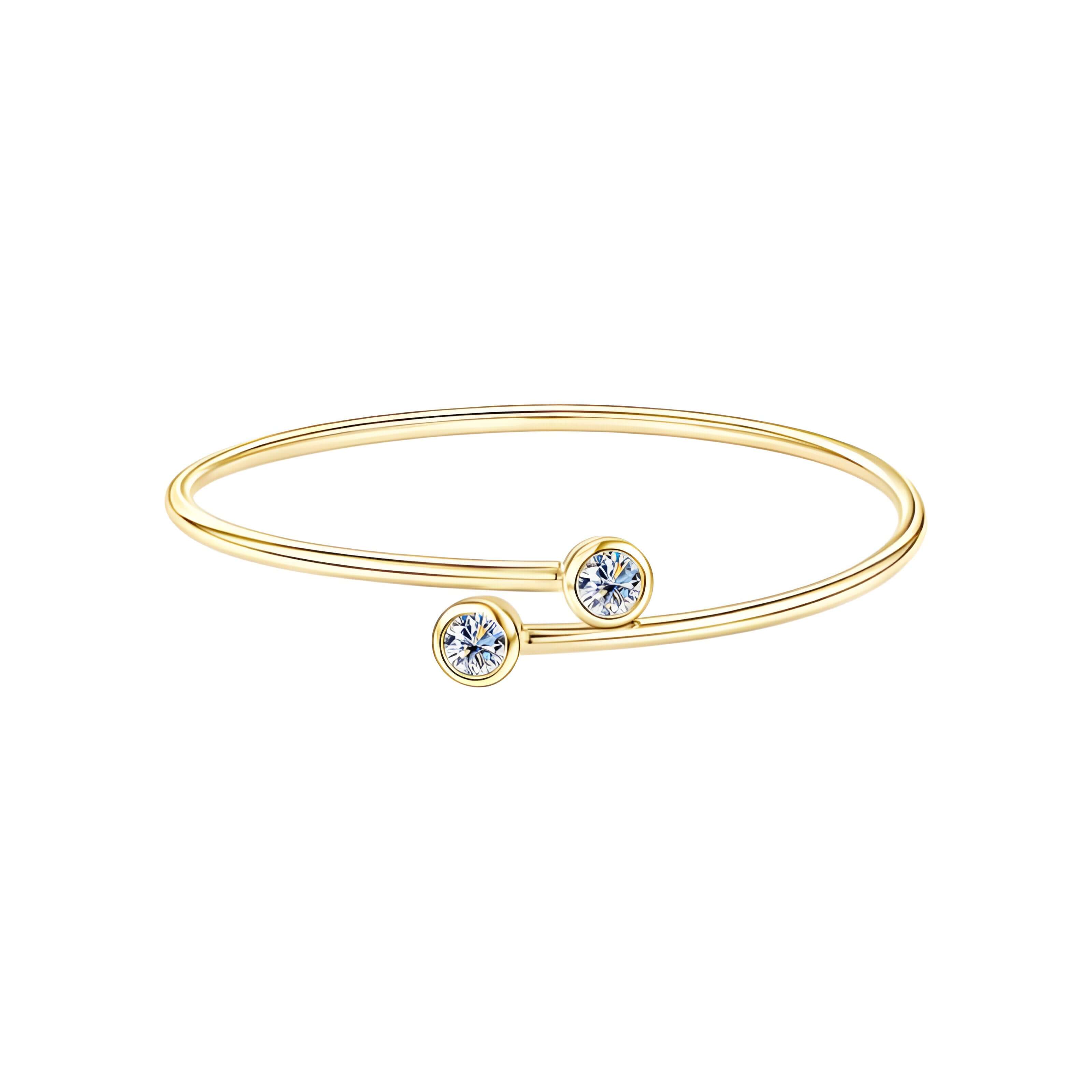 Cuff Bracelet 14K Gold - Marùe