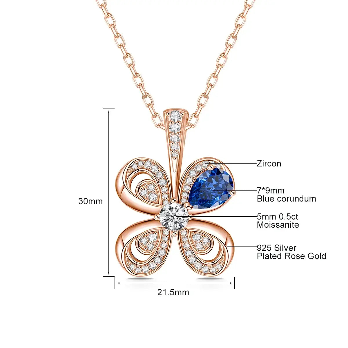 Four-Leaf Clover Necklace - Marùe