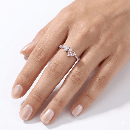 Women Ring - Pink Heart