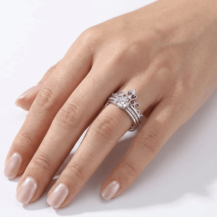 Crown Ring Set