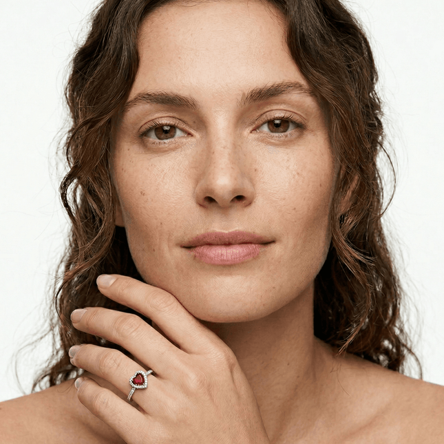 Heart Ring 925 Sterling Silver