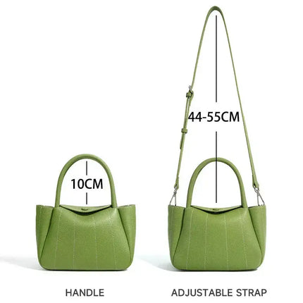 Umhängetasche aus echtem Leder