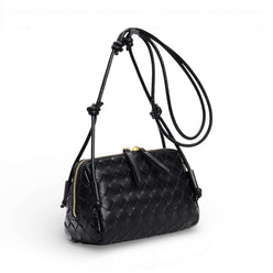 Genuine Leather Woven Bag