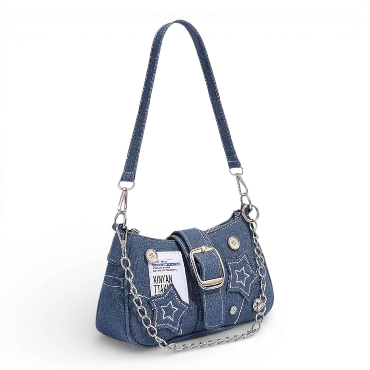 Denim Shoulder Bag