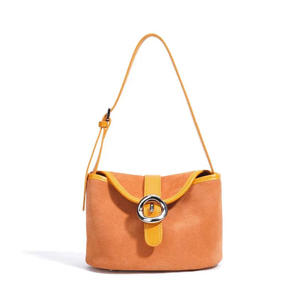 Women's Genuine Cowhide Leather Shoulder Bag