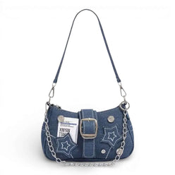 Denim Shoulder Bag