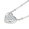 Heart Necklace Moissanite - Certified - Marùe