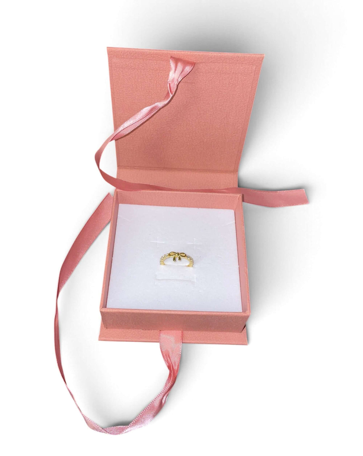 Moissanite Bow Ring, 925 Sterling Silver Ring, GRA Certified