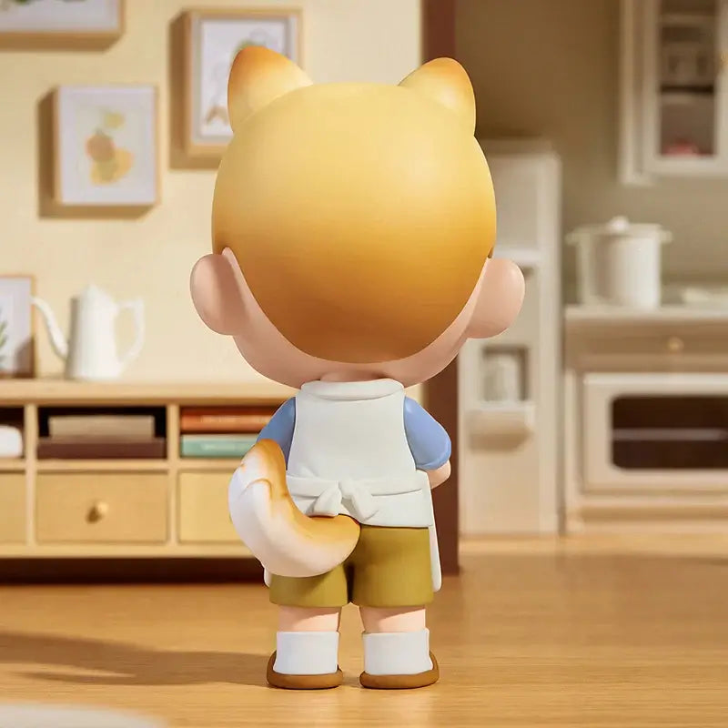 Kubo POP MART action figure, cute collectible model in light colors, perfect for fans and collectors, age 14 and up.