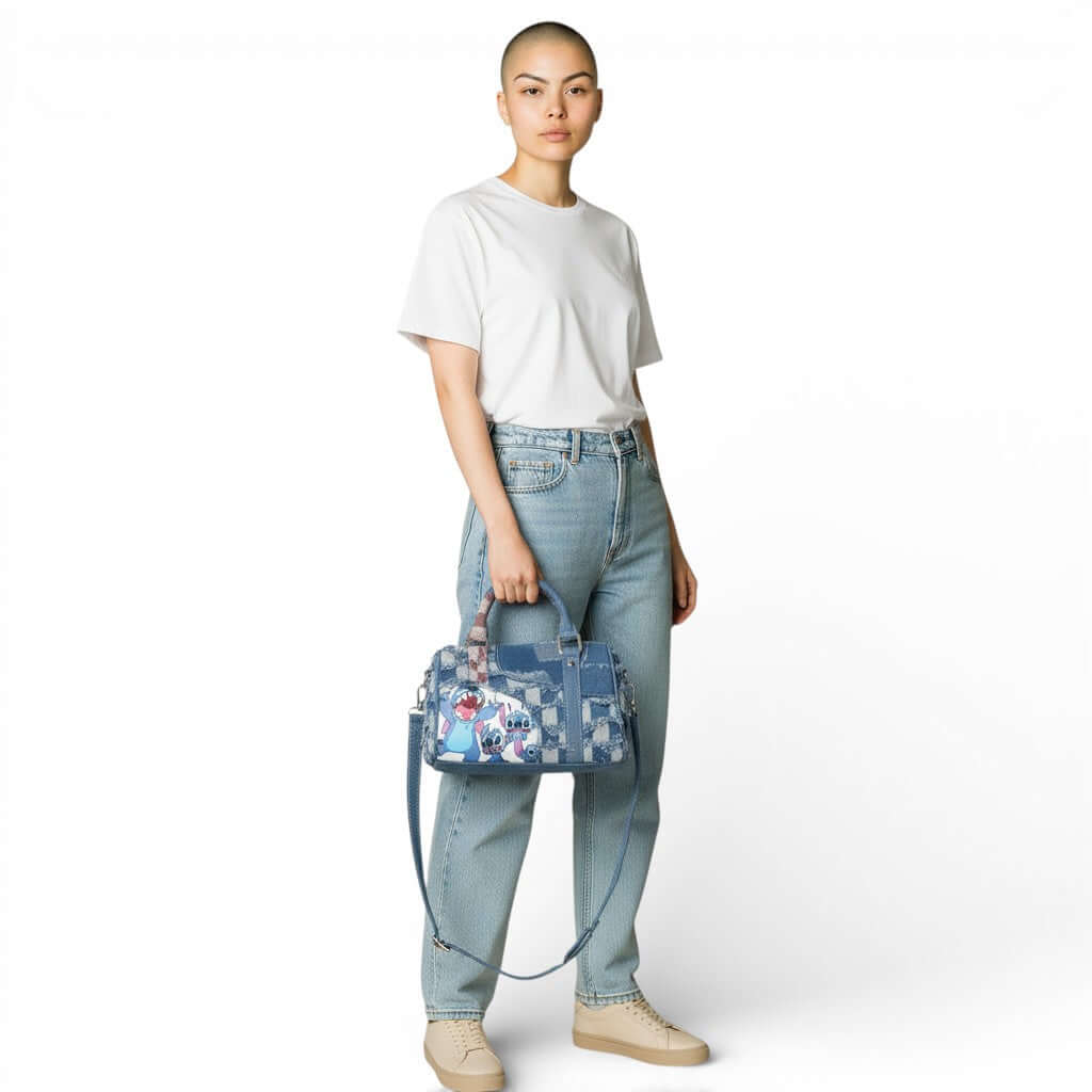 Disney Stitch Handbag Denim