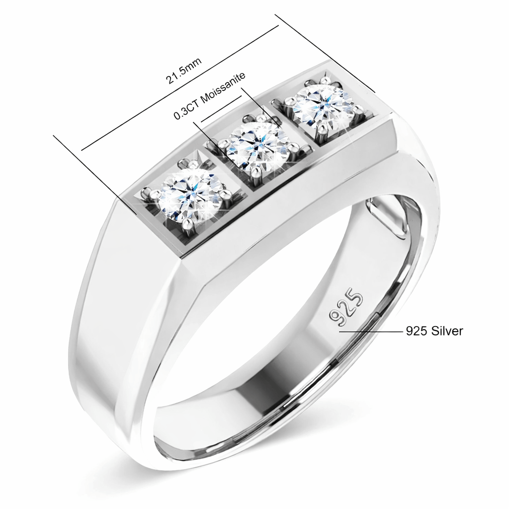 Men’s Ring Moissanite - Marùe