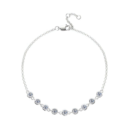 Gold Bracelet With Moissanite Stones - Marùe