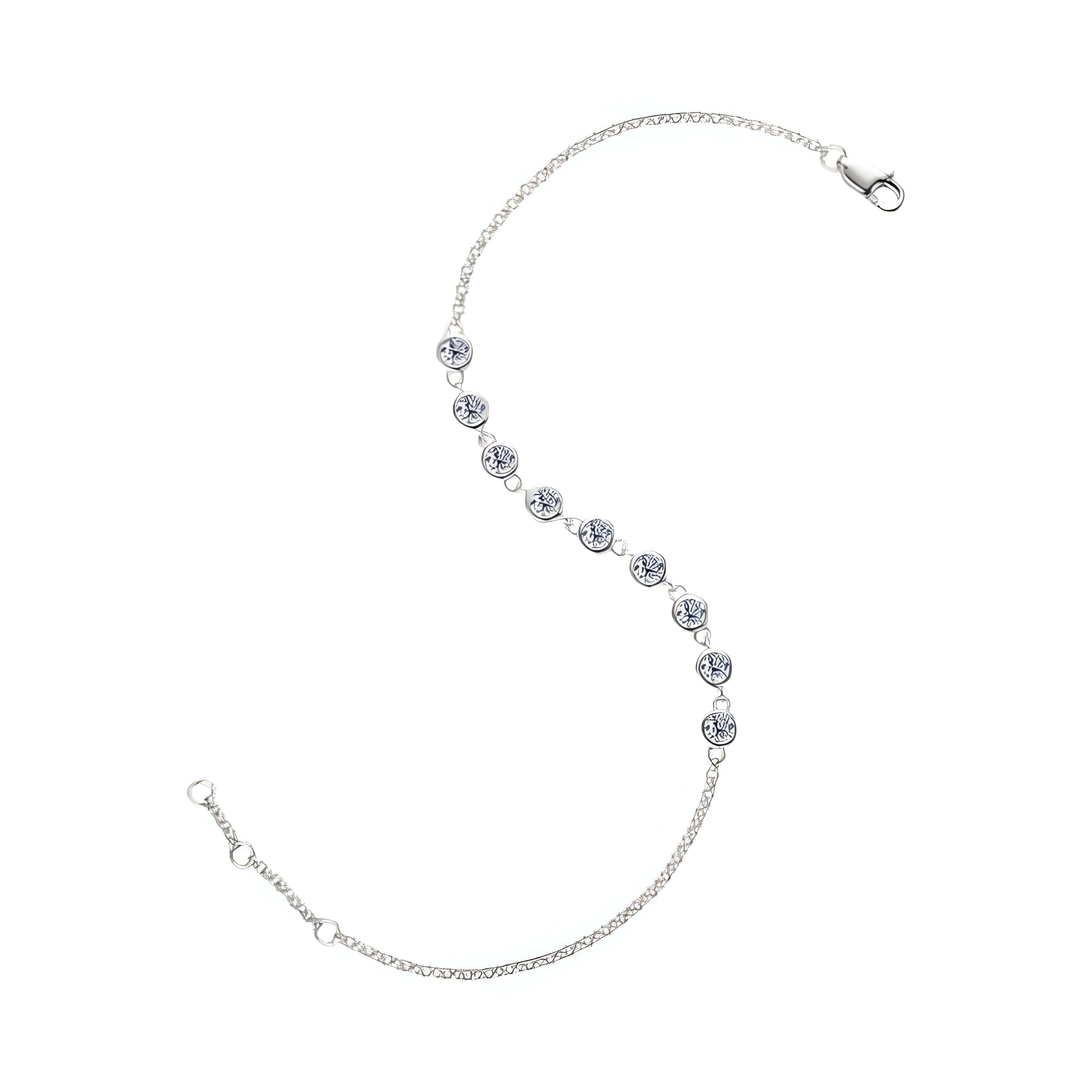 Gold Bracelet With Moissanite Stones - Marùe