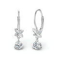 Moissanite Drop Earring 925 Sterling Silver - Marùe