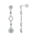 Moissanite Drop Earrings - Marùe