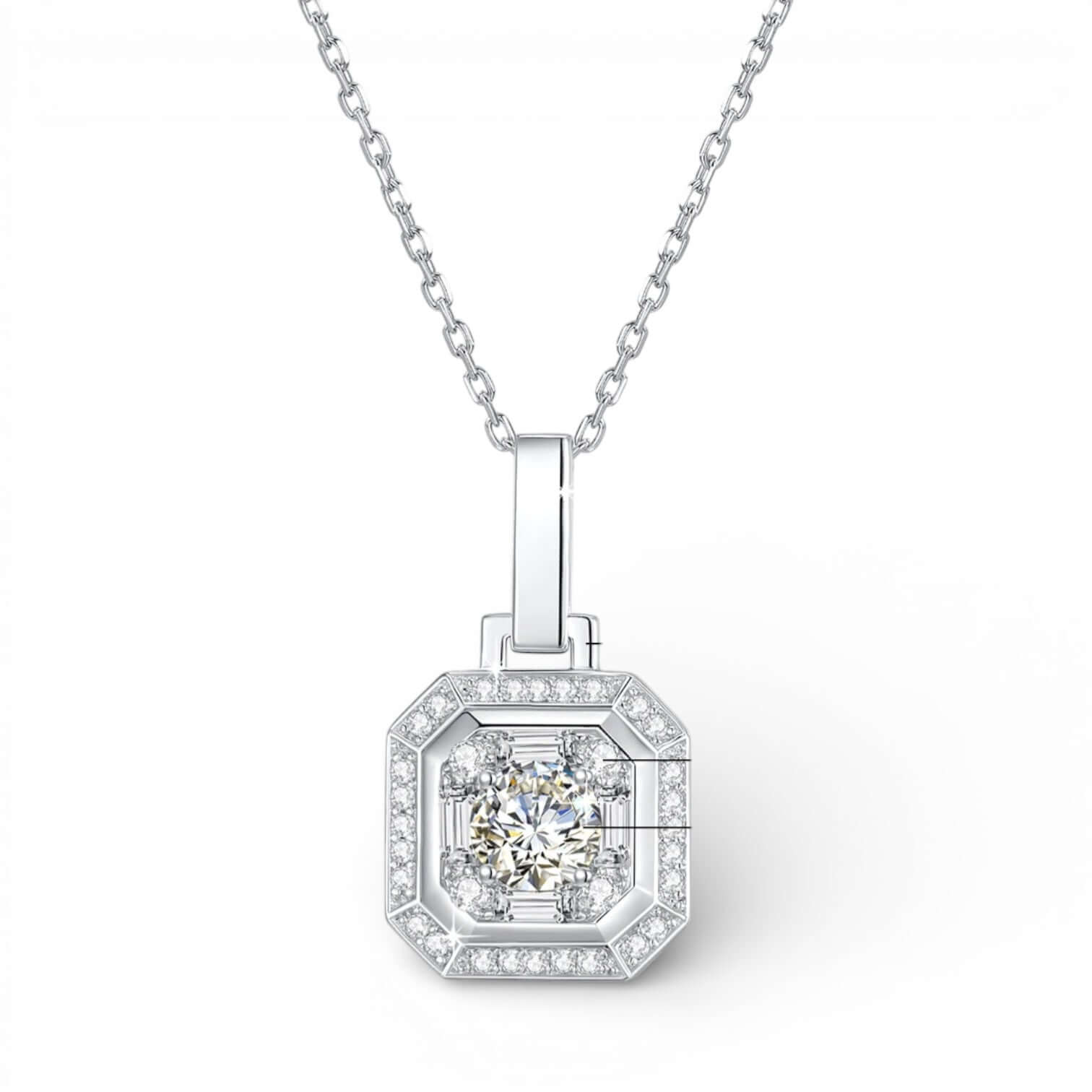 Moissanite Necklace - Marùe
