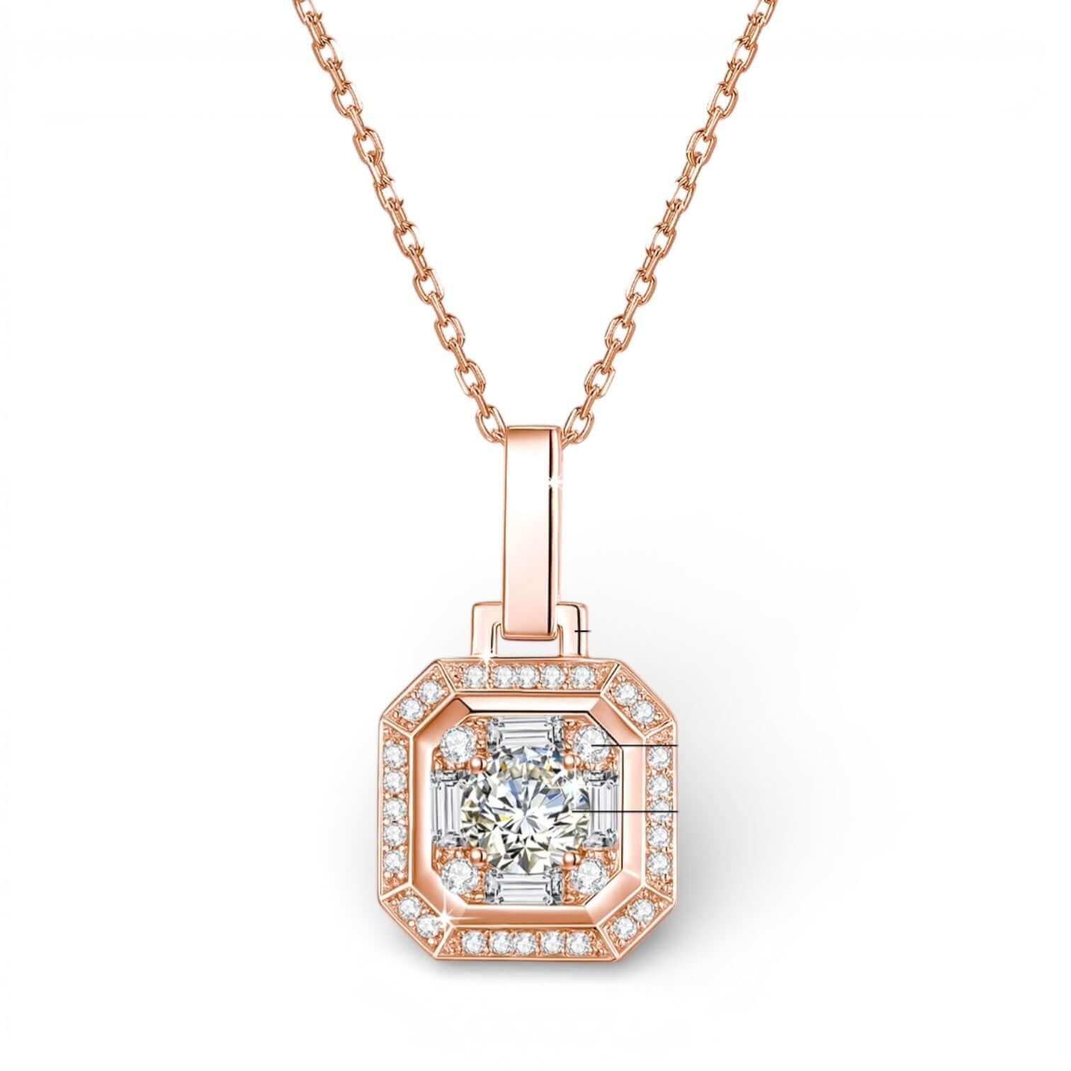Moissanite Necklace - Marùe