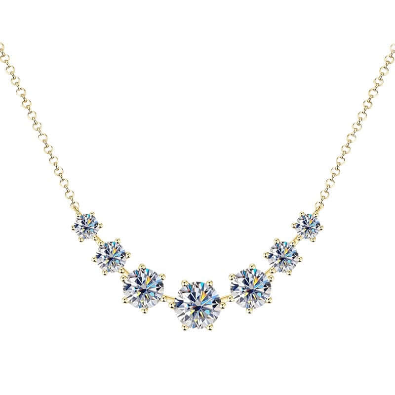 Moissanite Necklace - Certified - Marùe